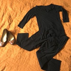 Black dress top